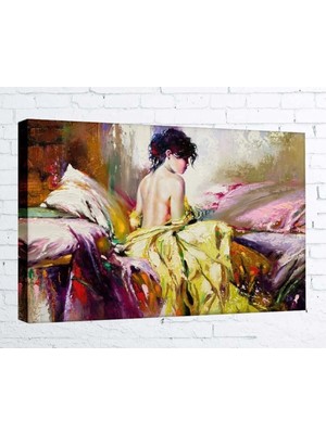 Şehzat Kanvas Tablo - Nü Resimler- NU15