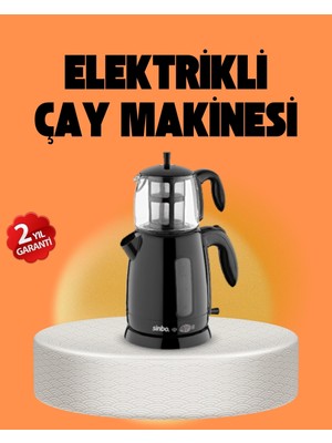 AyrStore Buğz Sinbo Stm 5840 Elektrikli Çay Makinesi 1800 Watt 1,7 Litre