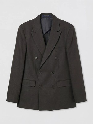 LC Waikiki Standart Kalıp Erkek Keten Blazer Ceket  (S6)
