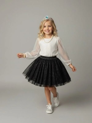 Breeze Kız Çocuk Simli Tütü Etek