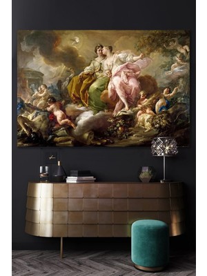 Şehzat Rönesans Ruhlar Alemi Kanvas Tablo