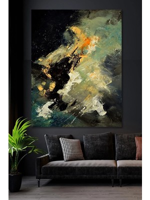 Şehzat Dark Gökyüzü Sürreal Kanvas Tablo