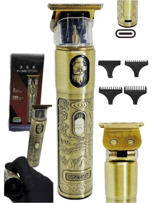 Uravas Store Şarj Göstergeli Sakal Öncesi Vücut Çizim Sıfıra Yakın Tıraş IP-1949