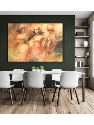 Şehzat Yağlı Boya Görünümlü Kanvas Tablo