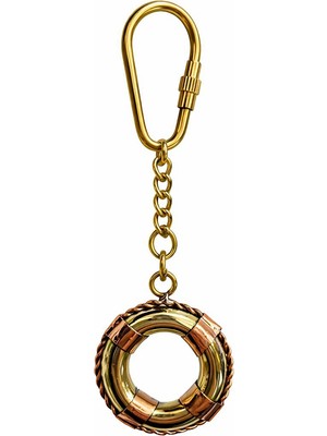 Pirinç Deniz Simidi Anahtarlık  Midastech