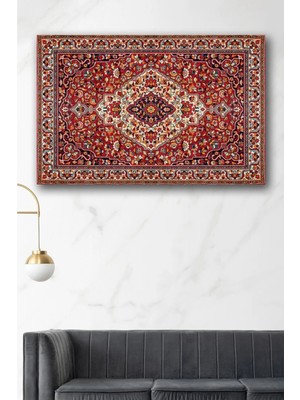Şehzat Otantik Halı Görünümlü Kanvas Tablo