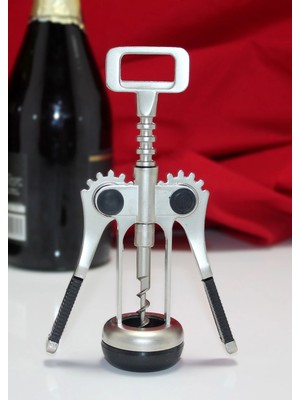 Pileli Store Paslanmaz Çelik Tirbuşon Şarap Açacağı Model 6