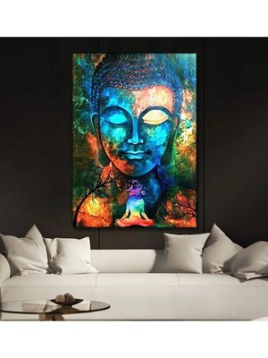 Şehzat Feng Shui Buda Kanvas Tablo