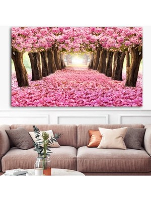 Şehzat Dev Boyut Dekoratif Çiçekli Yol