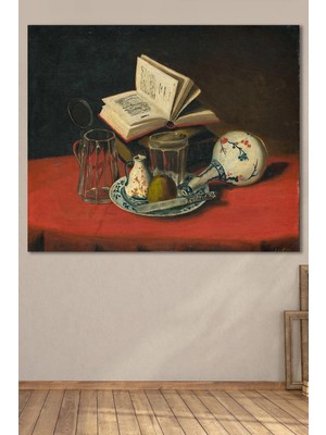 Şehzat Dish Table Kanvas Tablo