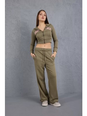 Dadya Milla Dadyaml Kedy Cult Y2K Siyah Eşofman Takımı 9561