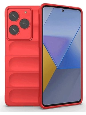 Buğz General Mobile Era 50 Kılıf Optimum Silikon - Kırmızı