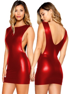 Uravas Store Dekolteli Mini Elbise