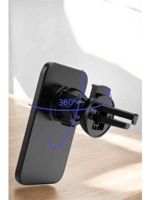 Uravas Store Kablosuz Şarj Aleti Magsafe Araç Içi Manyetik Şarj 15W Ios Uyumlu