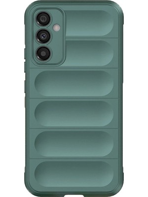 Buğz Samsung Galaxy M14 5g Kılıf Optimum Silikon - Koyu Yeşil