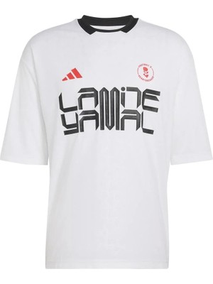 Adidas Ly Hot Tee Erkek  Beyaz  T-Shirt KD6432