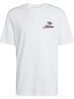 Adidas Gfx T Erkek  Beyaz  T-Shirt KE2248