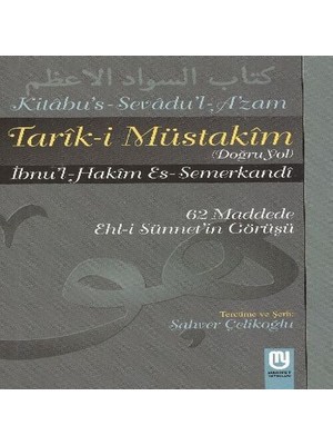 Uravas Store Tarık-I Müstakim Doğru Yol - Sevad-I A'zam Tercümesi