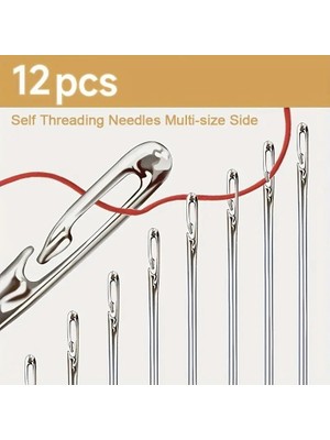 Uravas Store 12 Kolay Iplik Geçirilen Iğne Seti