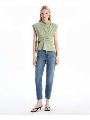Lc Waikiki Yeni Sezon Mom Fit Kadın Jean Pantolon