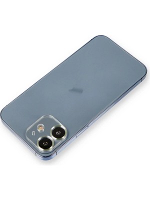 Buğz Iphone 12 Metal Kamera Lens Koruma Cam - Açık Yeşil