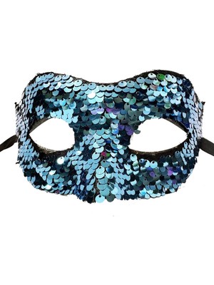 Uravas Store Renk Payetli Pullu Parti Maskesi Balo Venedik