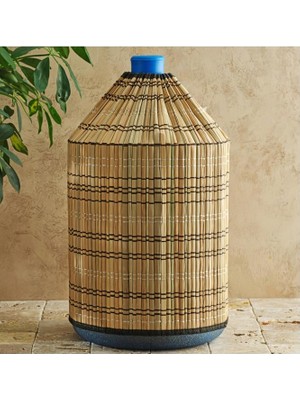 Abnturk 1 Adet Yerli Üretim 47 cm Hasır Damacana Kılıfı Su Sebili Kılıfı