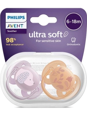 Uravas Store Yumuşak Emzik 6-18 Ay Kız