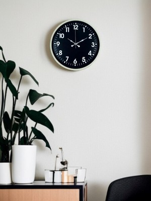 HVT 36 cm Krem Zarif Duvar Saati