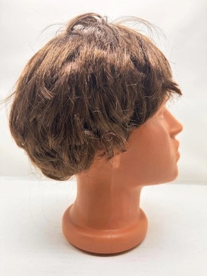 Uravas Store Kahve Renk Kısa Kesim Içi Astarlı Erkek Peruğu