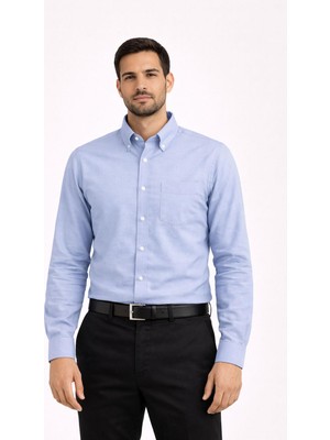 Dormen Uzun Kol Klasik Erkek Regular Fit Gömlek 7607