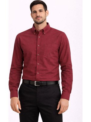 Dormen Uzun Kol Klasik Erkek Regular Fit Gömlek 7607