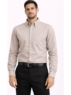 Dormen Uzun Kol Klasik Erkek Regular Fit Gömlek 7607