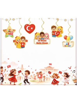 Çıtı Pıtı Store 23 Nisan Okul Sınıf Kreş Süsleri