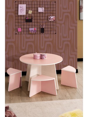 Hermobi ASPENDOS Çocuk Oyun Masası ve Sandalye