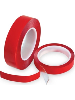 Sgs 2520 Şeffaf Çift Taraflı Silikonize Bant 18 mm 2 Metre