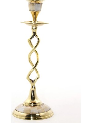 SHC4200 Tekli Pirinç Li Şamdan 5078