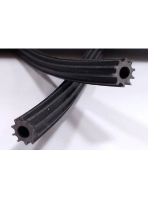 Nil Avm Sineklik Fitili 4,5 mm Siyah 10 Metre