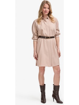 U.s. Polo Assn. Kadın Camel Elbise (Dokuma) 50308530-VR015