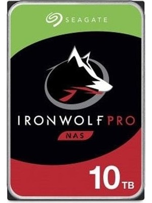 10 Tb Seagate 3.5 Ironwolf Pro Sata3 7200RPM 256MB ST10000NT001 (5 Yıl Resmı Dıst Garantılı)