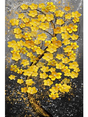 Aden Dijital Dekoratif Kanvas Tablo