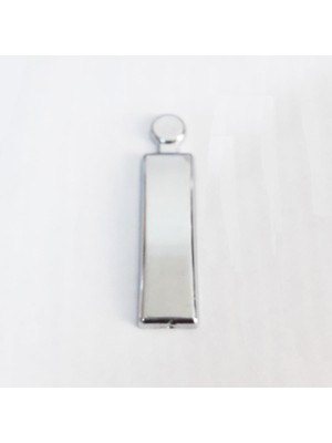 Cemax I Harfi  3,75 cm Krom Yapışkanlı