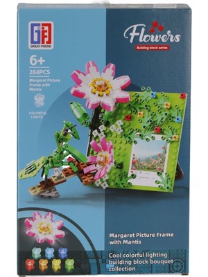 Can Oyuncak 123-915 Büyük Çiçek Blok  - 1 Adet Stokta Olan Gönderilir