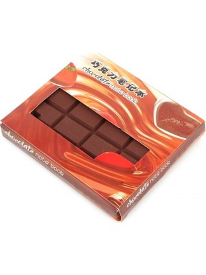 Daniska Isırılmış Çikolata Tasarımlı Kokulu Not Defteri