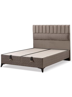 Mona Yatak Soft Tek Kişilik Baza Başlık Seti – Baby Face Kumaş, Konforlu, Şık ve Lüks Set