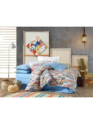 Buğz Hobby Kingsize Poplin Nevresim Mikado Hardal