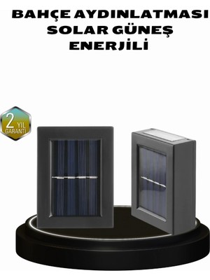 Buğz Dayanıklı Solar Aplik Hava Koşullarına Dayanıklı Dış Mekan Işığı