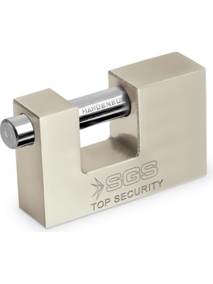 Sgs 1365 Cam Kapı Kilidi Kayar Milli Saten Kaplama 70 mm