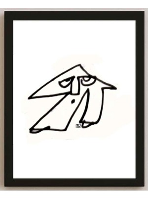 Karikatural Nezih Danyal Tipler Kişiye Özel Sertifikalı Sınırlı Fine Art Karikatür Baskı NTP00091