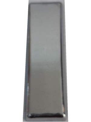 Cemax I Harfi  3,75 cm Krom Yapışkanlı